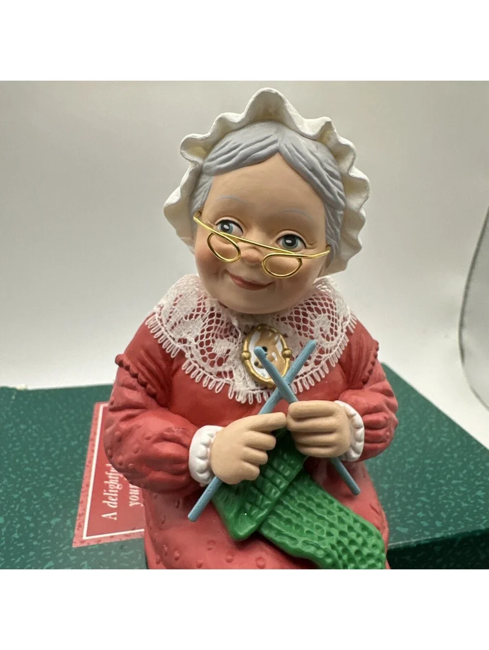 Vintage 1988 Hallmark Holiday Christmas Stocking Hanger 